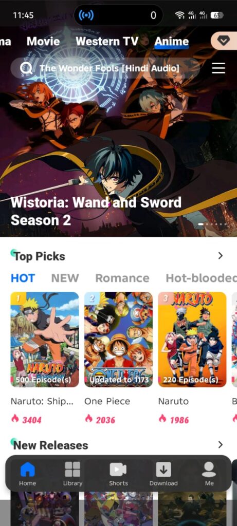 movies box anime section